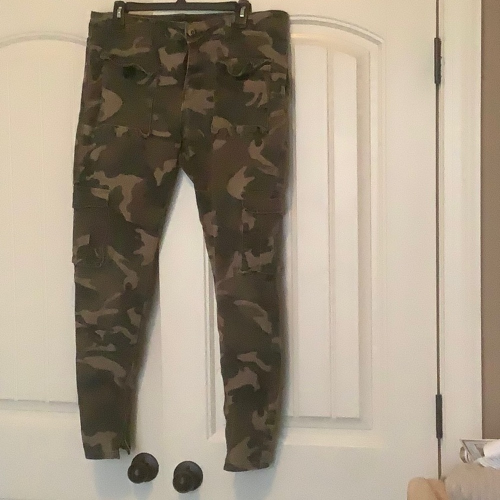 Fashion Nova Camouflage Cargo Pants